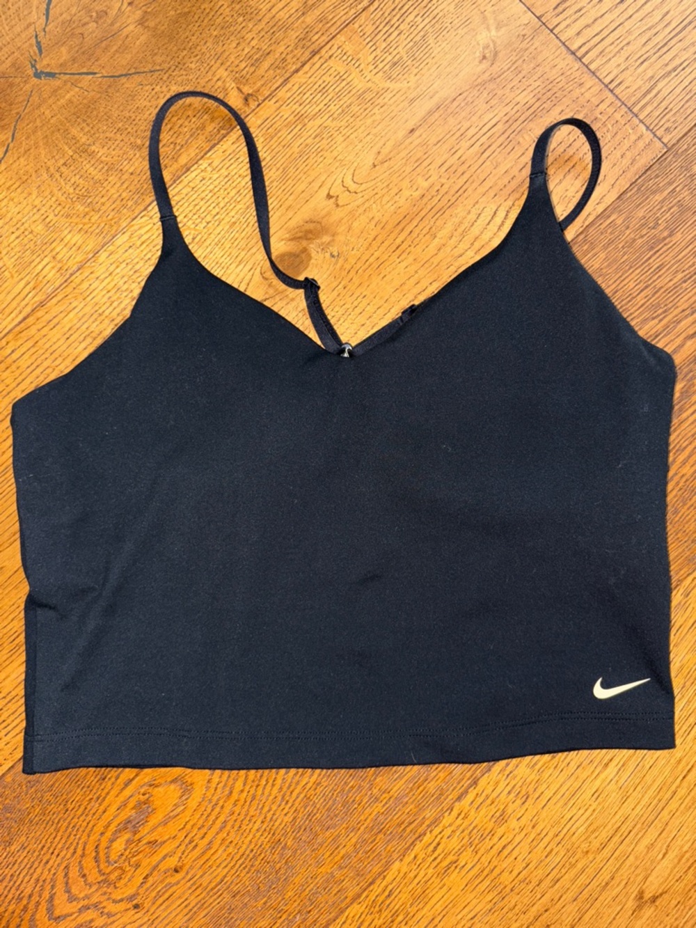 Nike Black Sports Bra with Mint Swoosh